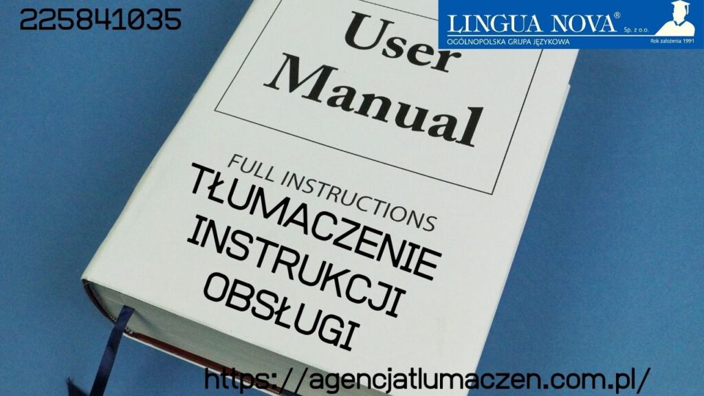Tłumaczenie Instrukcji Obsługi