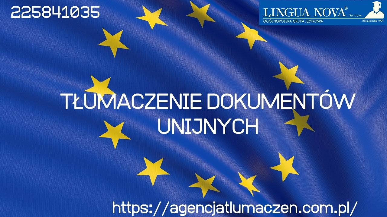 Tłumaczenie dokumentów unijnych