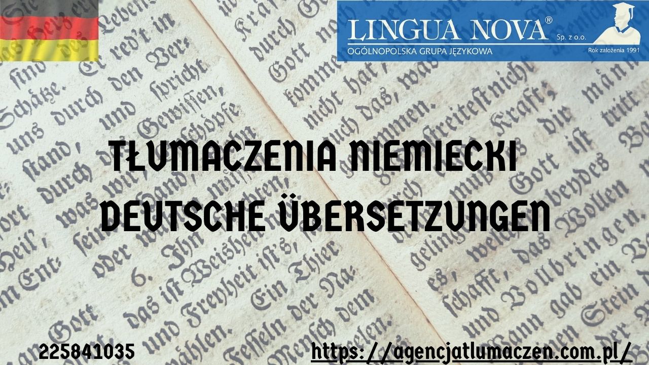 Tłumaczenie niemiecki online