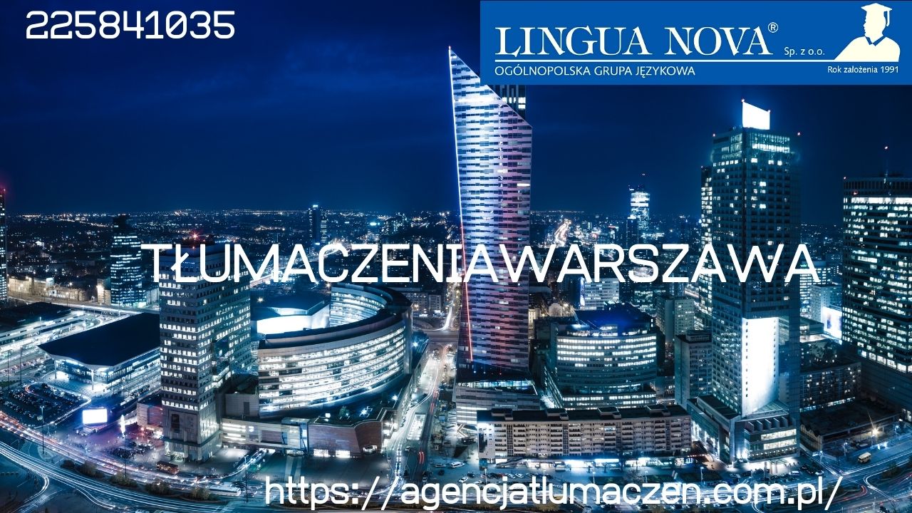 Tłumaczenia Warszawa