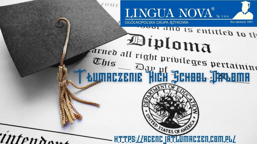 Tłumaczenie high school diploma