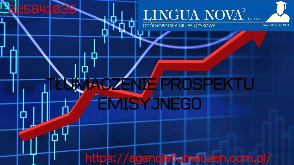 Tłumaczenie prospektu emisyjnego