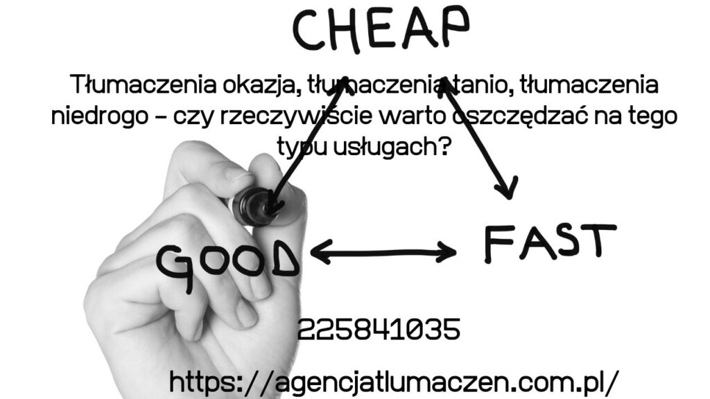 tłumaczenia okazja