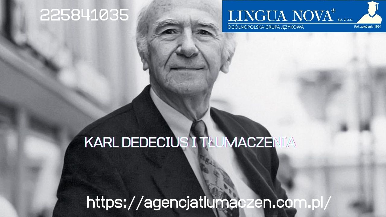 10 przykazań dla tłumacza wg Karla Dedeciusa