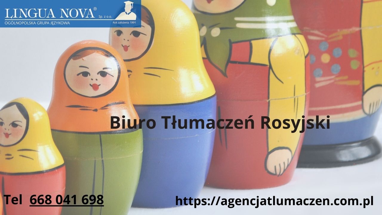Biuro tłumaczeń rosyjski