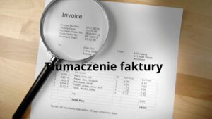 Tłumaczenie faktury