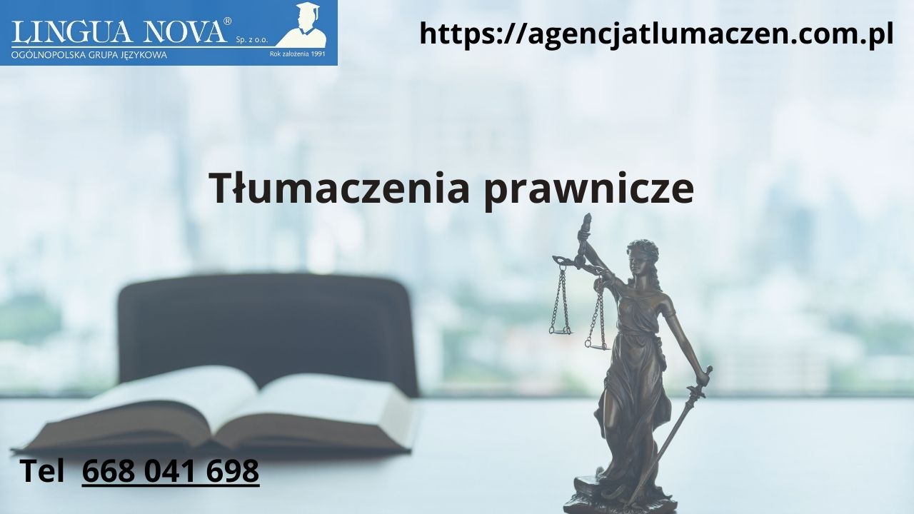 tłumaczenia prawnicze